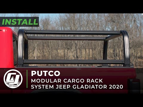 2020 Jeep Gladiator Install | PUTCO Modular Cargo Rack System