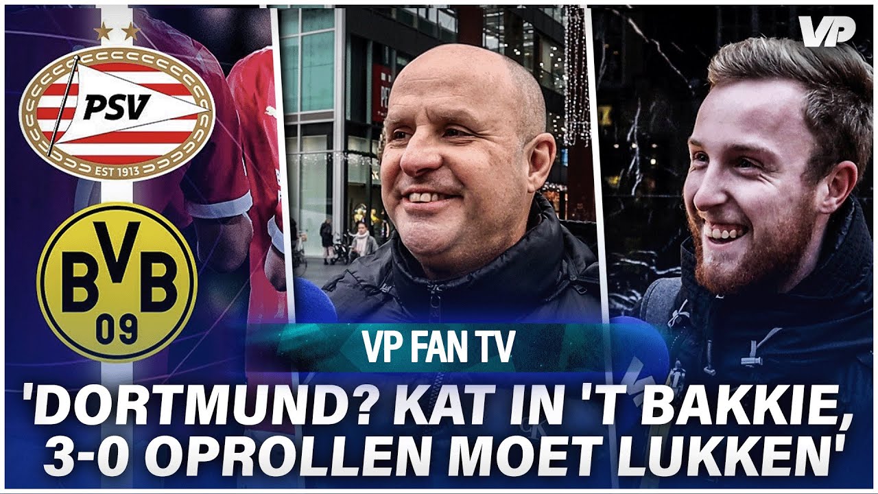 Thumbnail for article: PSV-supporters reageren op CL-tweeluik met Dortmund: 'Kat in het bakkie!'