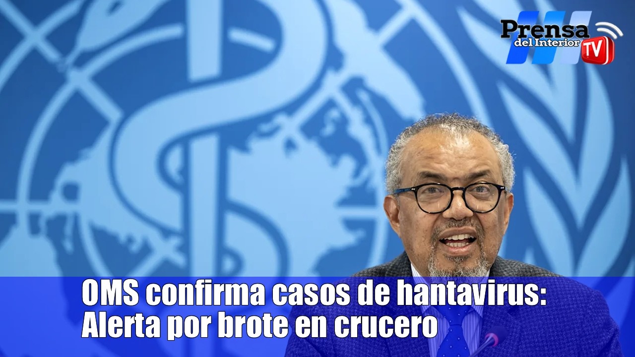 OMS confirma casos de hantavirus: Alerta por brote en crucero
