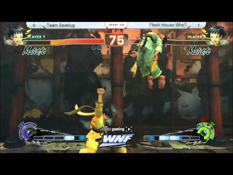 SSF4AE Team Seaslug vs Flash House Who - WNF 1.3