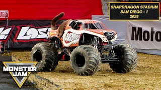 San Diego: January 27, 2024 | Snapdragon Stadium | Monster Jam