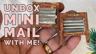 SURPRISE MINI MAIL! ✨Hand Crafted, Upcycled GIFTS FOR THE LAUNDRY, THE HOLIDAYS & More! #dollhouse