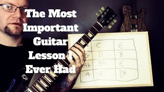 The Most Important Guitar Lesson I Ever Had - Learn Every Scale In Every Position