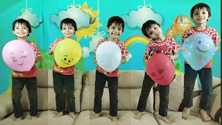 Five Little Babies Jumping kids’ song