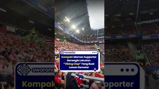 Download lagu Norway Supporters' Coordinated Viking Clap Intimidates Opponents #norway #viking #football mp3