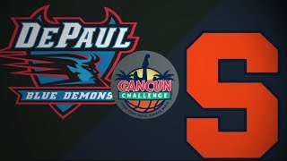 2018 Cancun Challenge | DePaul vs Syracuse (Pt.2)