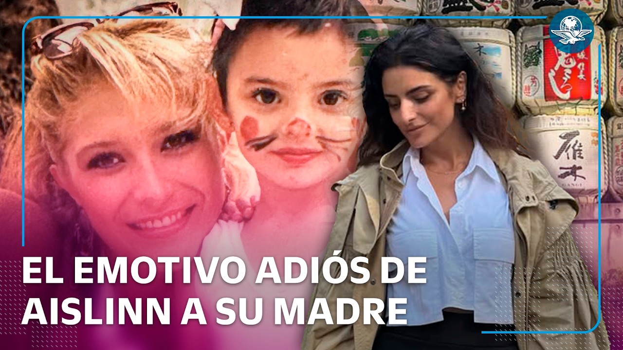 “Te dejo ir con amor”: con emotivo mensaje, Aislinn Derbez despide a su madre