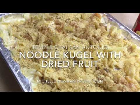 Noodle Kugel with Dried Fruit