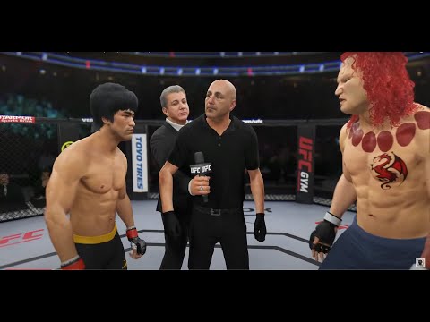UFC 4 | Bruce Lee vs. Fighter Akuma (EA Sports UFC 4)