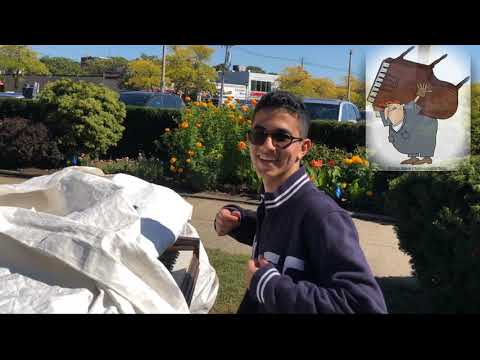 Traveling with Brian - a tour of Newton center with Dave and Pam