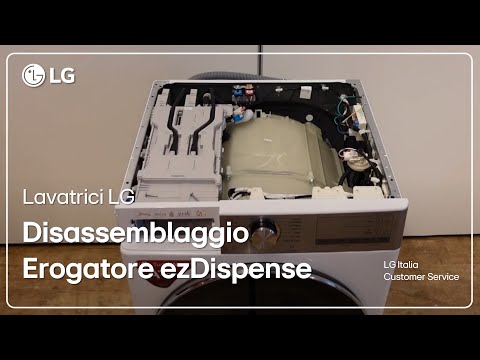 LG washing machines | How to Disassemble the ezDispense ™ Automatic Detergent Dispenser