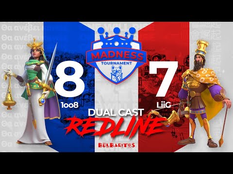 🔴 1oo8 (K177) vs LiiG (K401)  - DUAL CAST W/ REDLINE!!!!