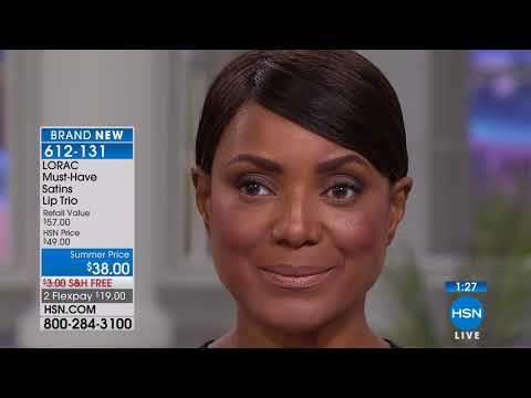 HSN | LORAC Cosmetics / AHAVA Beauty 05.10.2018 - 09 AM