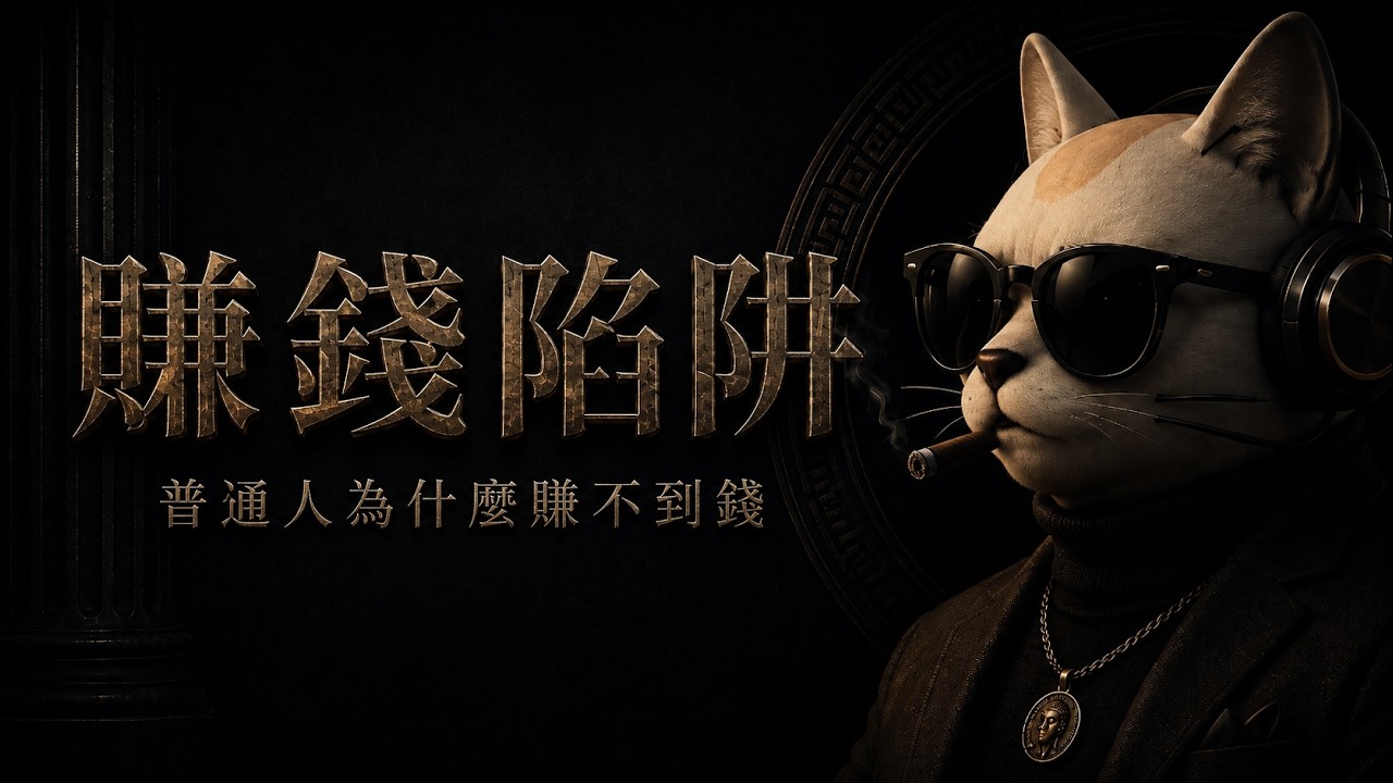 網路賺錢的陷阱：一般人為什麼努力卻賺不到錢？