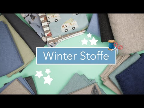 Nastjas Stoffkunde: WINTERSTOFFE – und ich nähe ein Weihnachts-Outfit!