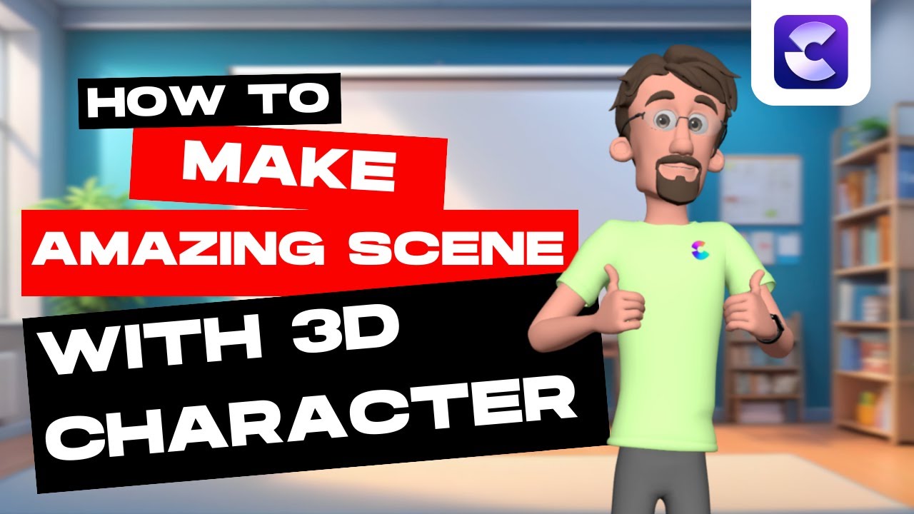 CreateStudio - How to Make an Amazing Scene With 3D Character