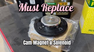 2014 VW Jetta Rough Idle & Stalling - P0341 & P0011 Codes (Intake Cam Magnet & Solenoid Replacement)
