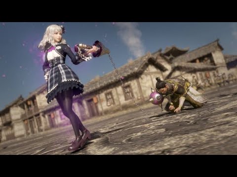 Dynasty Warriors 9 - Dong Bai ( Cutesy Goth Costume ) and Diaochan ( Bride Costume)