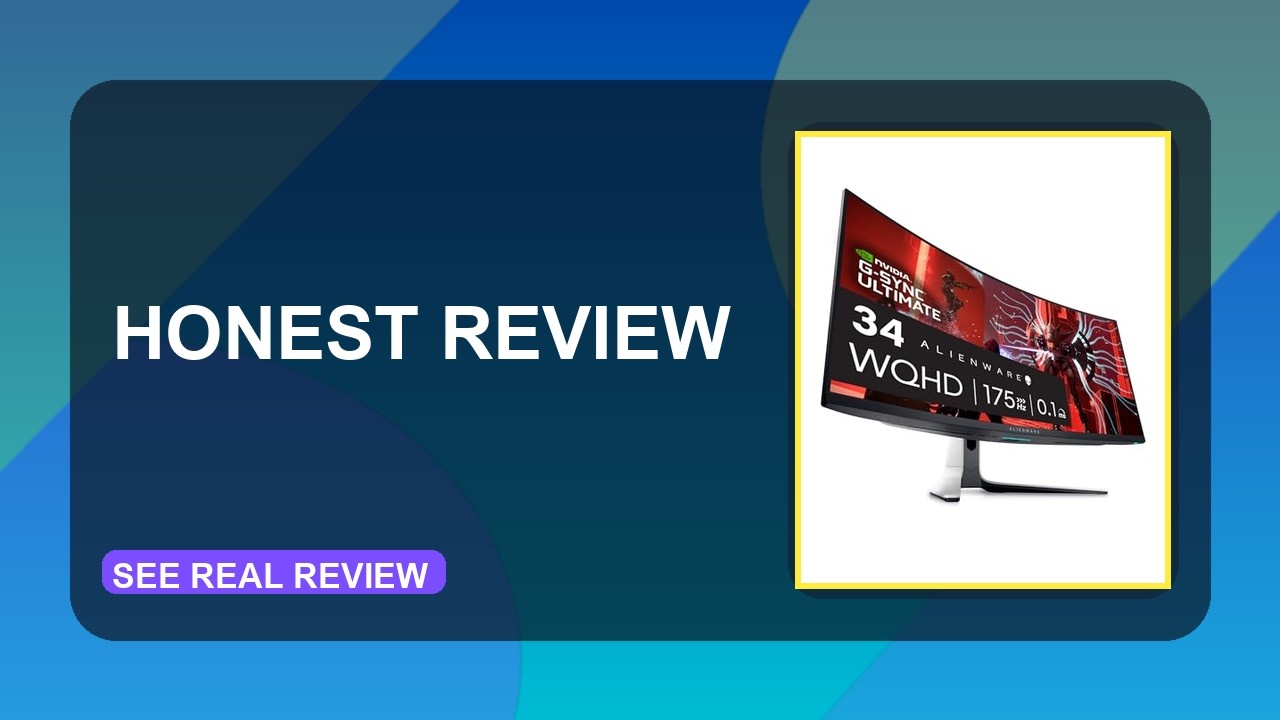 Alienware AW3423DW Curved Gaming Monitor 34.18 Honest Review 2026