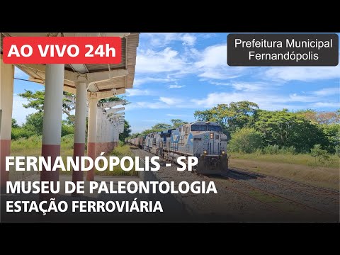 Museu de Paleontologia (Estação Ferroviária) em Fernandópolis - SP