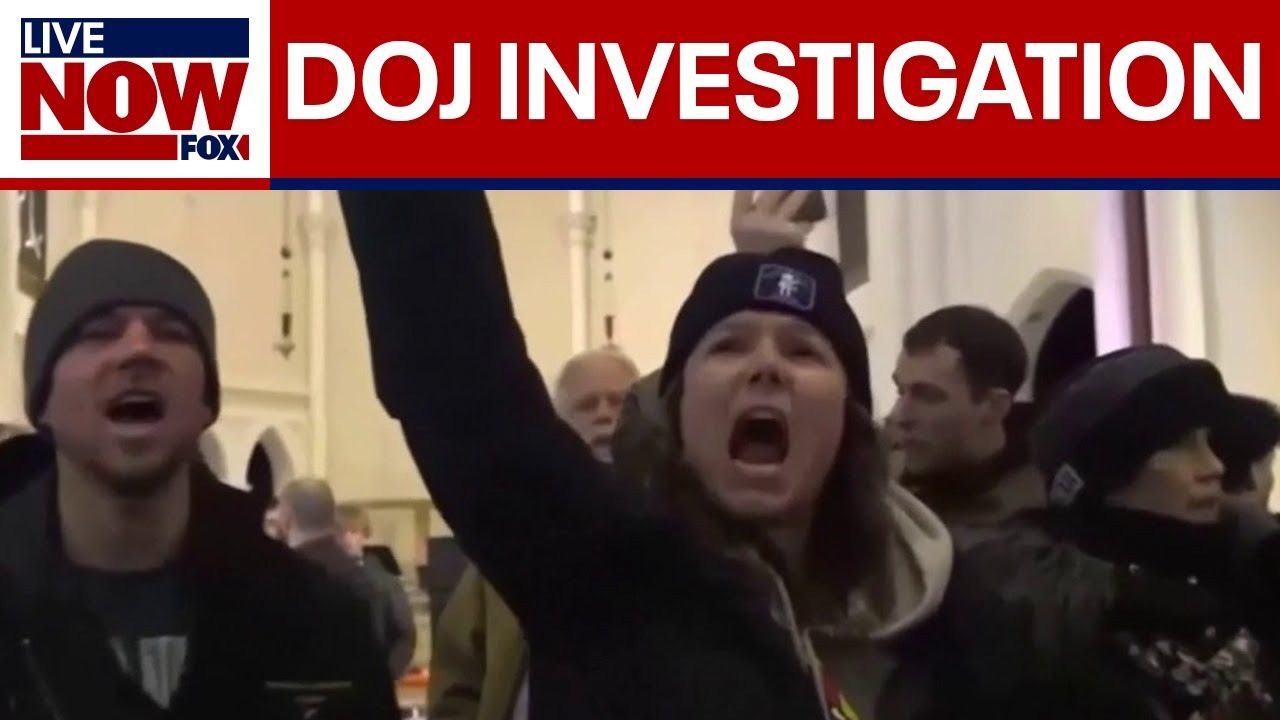 DOJ investigating after protesters storm church where Minnesota ICE official serves as pastor