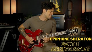 Video thumbnail for The Perfect Semi-Hollow Guitar? | Epiphone 150th Anniversary Sheraton by CaberraTV