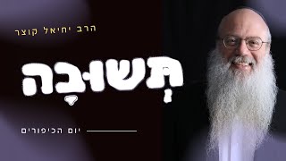 ה"תשובה" האמיתית שלך מתחילה כאן - לא איפה שאתה חושב | יום כיפור (הרב יחיאל קוצר) - התמונה מוצגת ישירות מתוך אתר האינטרנט יוטיוב. זכויות היוצרים בתמונה שייכות ליוצרה. קישור קרדיט למקור התוכן נמצא בתוך דף הסרטון