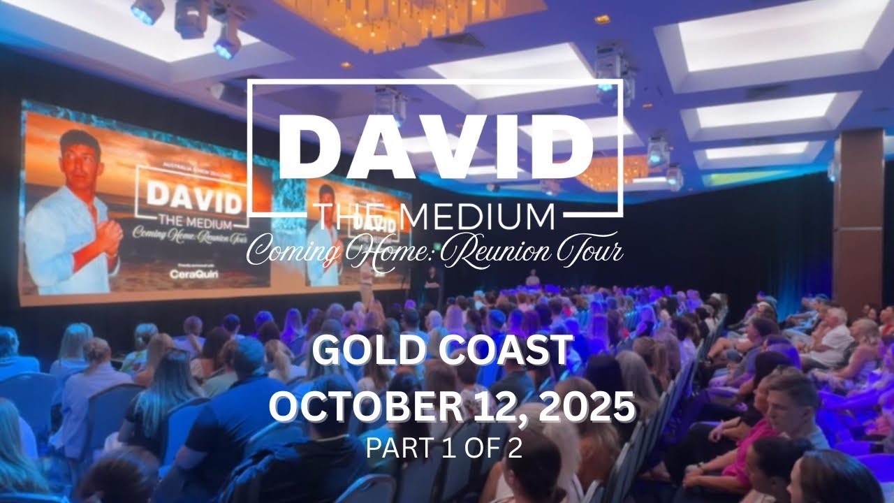 [PART 1] David The Medium connects with Spirit during live show in the Gold Coast [October 12, 2025]