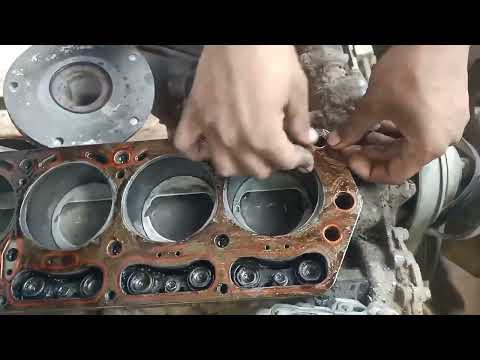 Toyota 3y head gasket replacement 