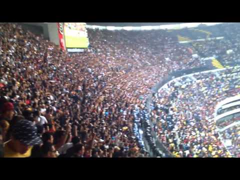 "La REBEL..cuartos de final en el azteca" Barra: La Rebel • Club: Pumas