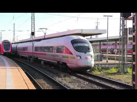 ICE-T - Abfahrt Nürnberg Hauptbahnhof (22.11.2025) BR 411 in Doppeltraktion