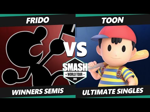 SWT S. America Online Winners Semis - Frido (Game & Watch) Vs. Toon (Ness) SSBU Ultimate Tournament