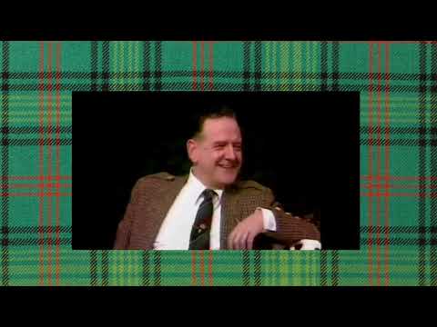 Pipe Major John D Burgess in Copenhagen 1979