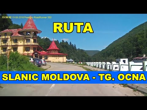 Drumul Slanic Moldova - Targu Ocna - Bacau scurtatura prin Barsanesti video part 1 #bacau #romania 