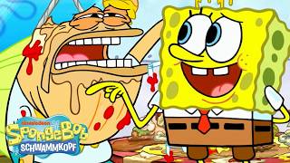 SpongeBob | Der schlimmste Kundenservice der Krosse Krabbe aller Zeiten 🍔 | 45 Minuten | Schwammkopf