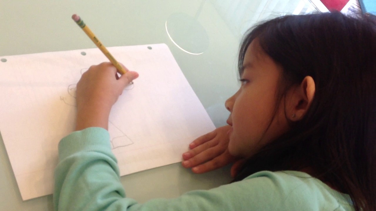 Violet's Drawing Tutorials #1 | How to Draw Teens at an Amusement Park