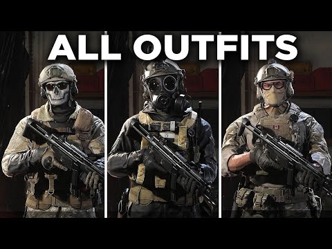 All Operator Outfits & Uniforms (UPDATED) - Call of Duty: Modern Warfare