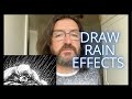 Draw Rain Effect The Fast And Easy Way
