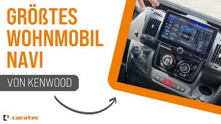 Großes 10" Kenwood Wohnmobil-Navi mit Garmin Navigationssystem ➡️ DNR992RVS ➡️mit LKW-Navi