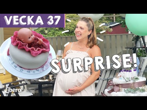 JAG FICK EN BABYSHOWER! - Susanna Karlsson vecka 37