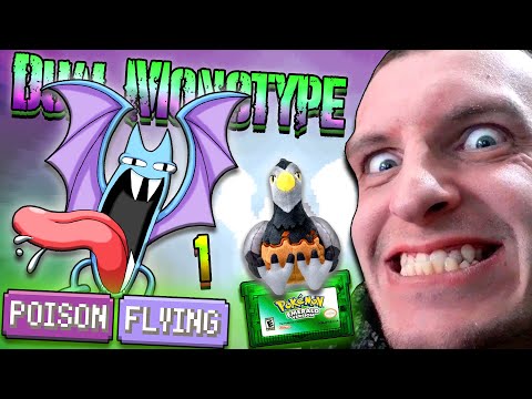 🔴Sfida Dual Monotype🧪Veleno & Volante🐤 su Pokemon Smeraldo Randomizer ep.1 (update 9°gen)