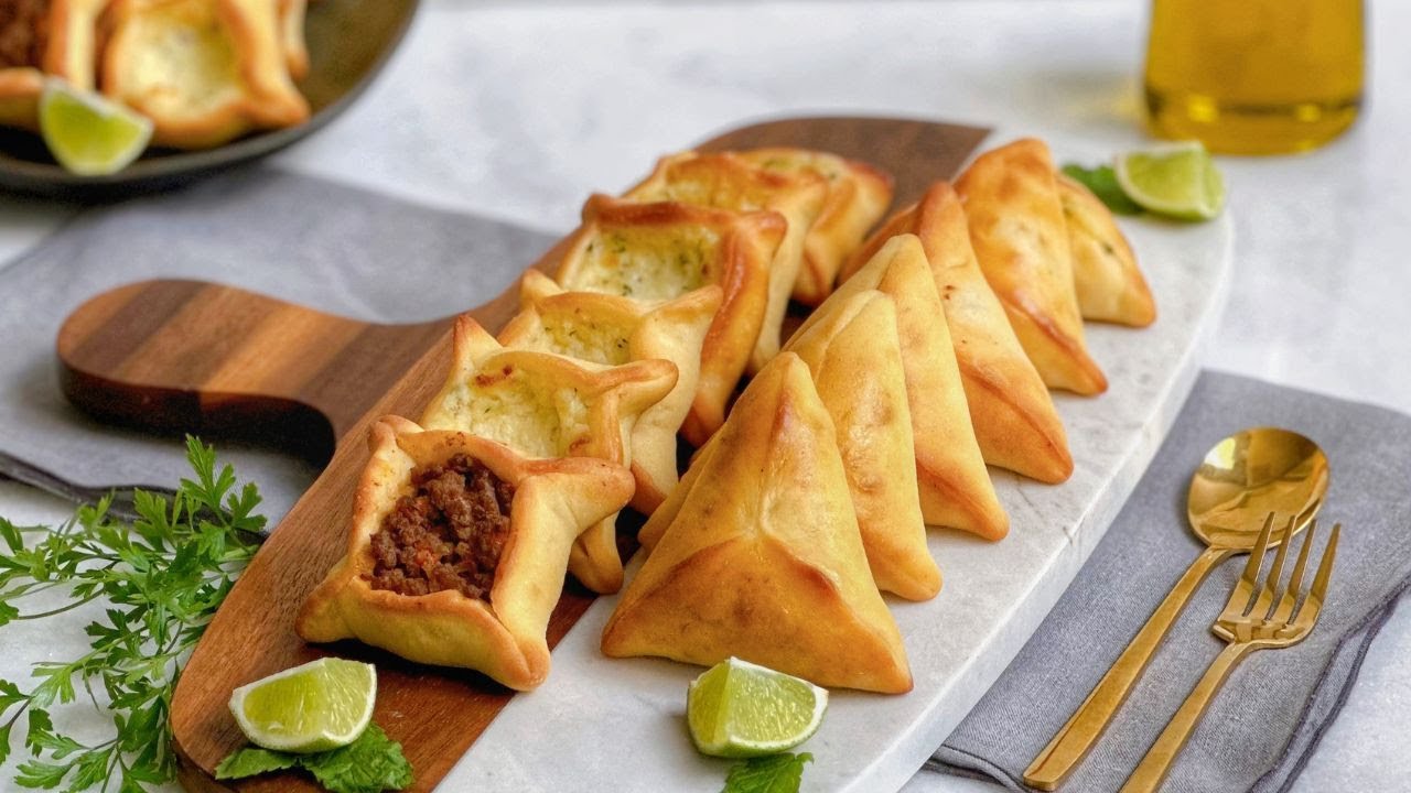 Como fazer Esfiha Fechada de Carne e Queijo | Melhor que Habib's