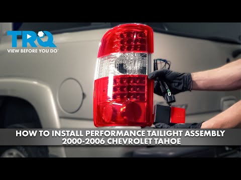 How to Install Performance Tailight Assembly 2000-2006 Chevrolet Tahoe