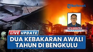 Awal Tahun 2026, 2 Kebakaran Terjadi di Kota Bengkulu di Hari yang Sama, Rumah ASN dan Sawah Hangus