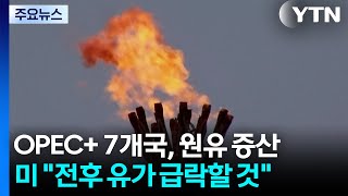 OPEC+ 7개국, 6월부터 원유 증산...미 재무 "전쟁 이후 유가 급락할 것" / YTN
