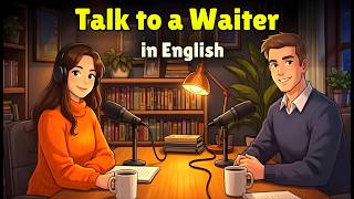 How to Talk to a Waiter in English | English Conversation Practice