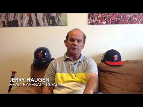 Interview w/SJU Baseball Coach Jerry Haugen - 2015 Minnesota/MIAC Opener