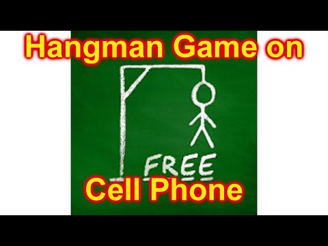 Hangman Game App On Your Cell Phone - YouTube