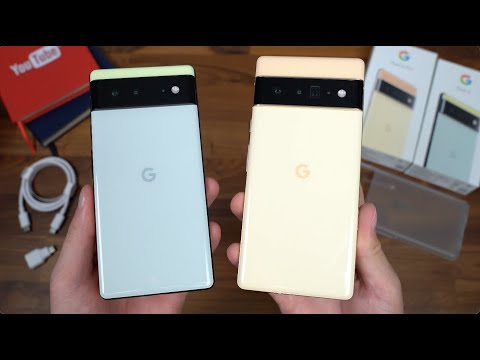 Google Pixel 6 Pro Unboxing: Pixel 6 vs Pixel 6 Pro!