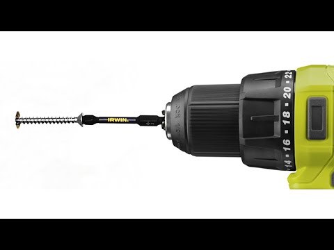 How to drive screws with a drill